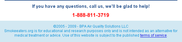 Smoke Eaters website reviews on smoke eater air purifiers is intended for research and educational purposes